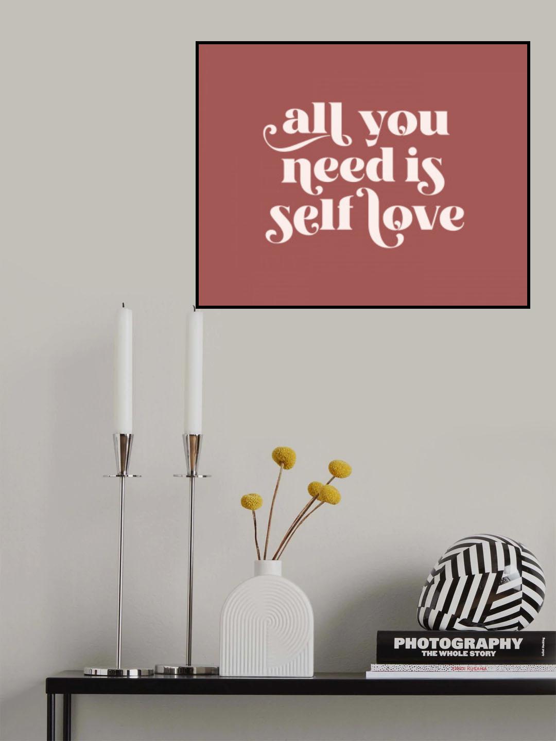 Self Love No1 Poster och Canvastavla