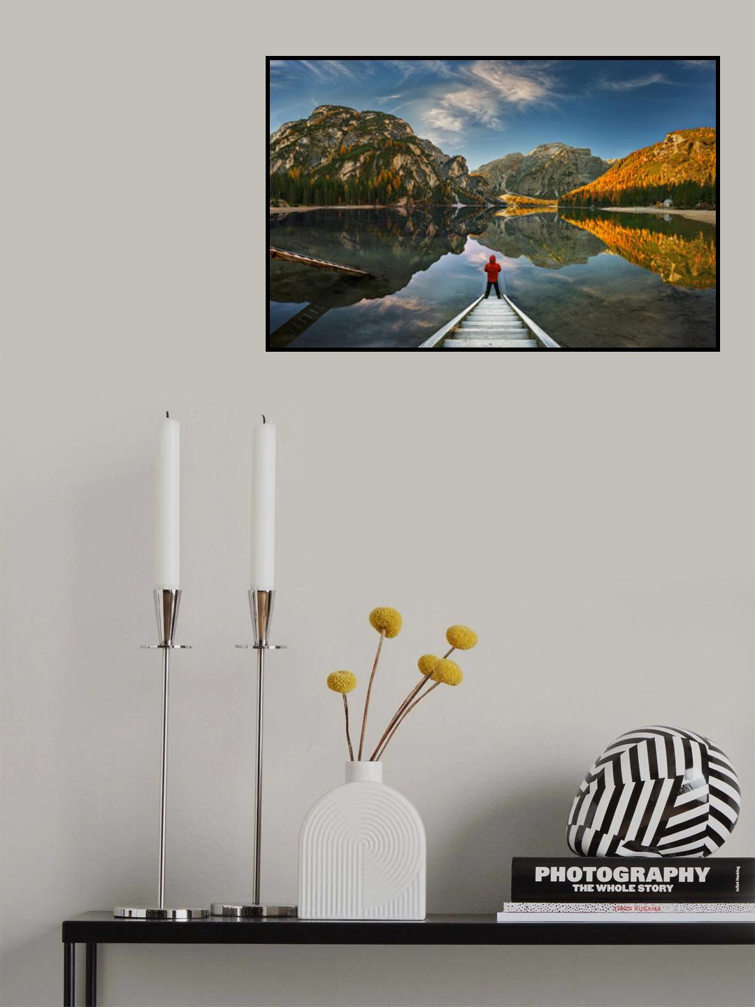 Morning silence... Poster och Canvastavla