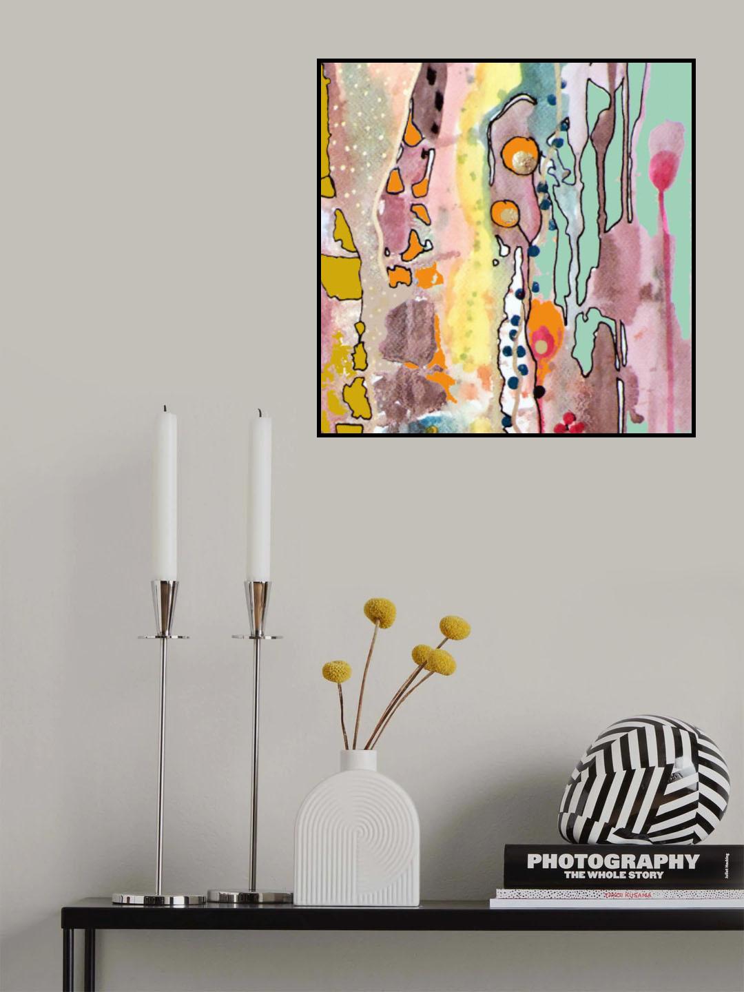 Fille De Joie Carre Poster och Canvastavla