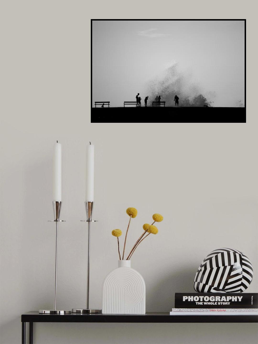 Hit of the wave Poster och Canvastavla