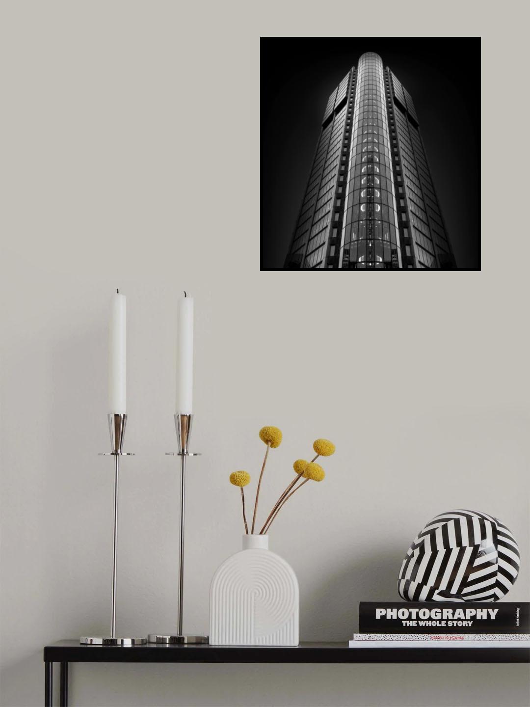 Citylights Poster och Canvastavla