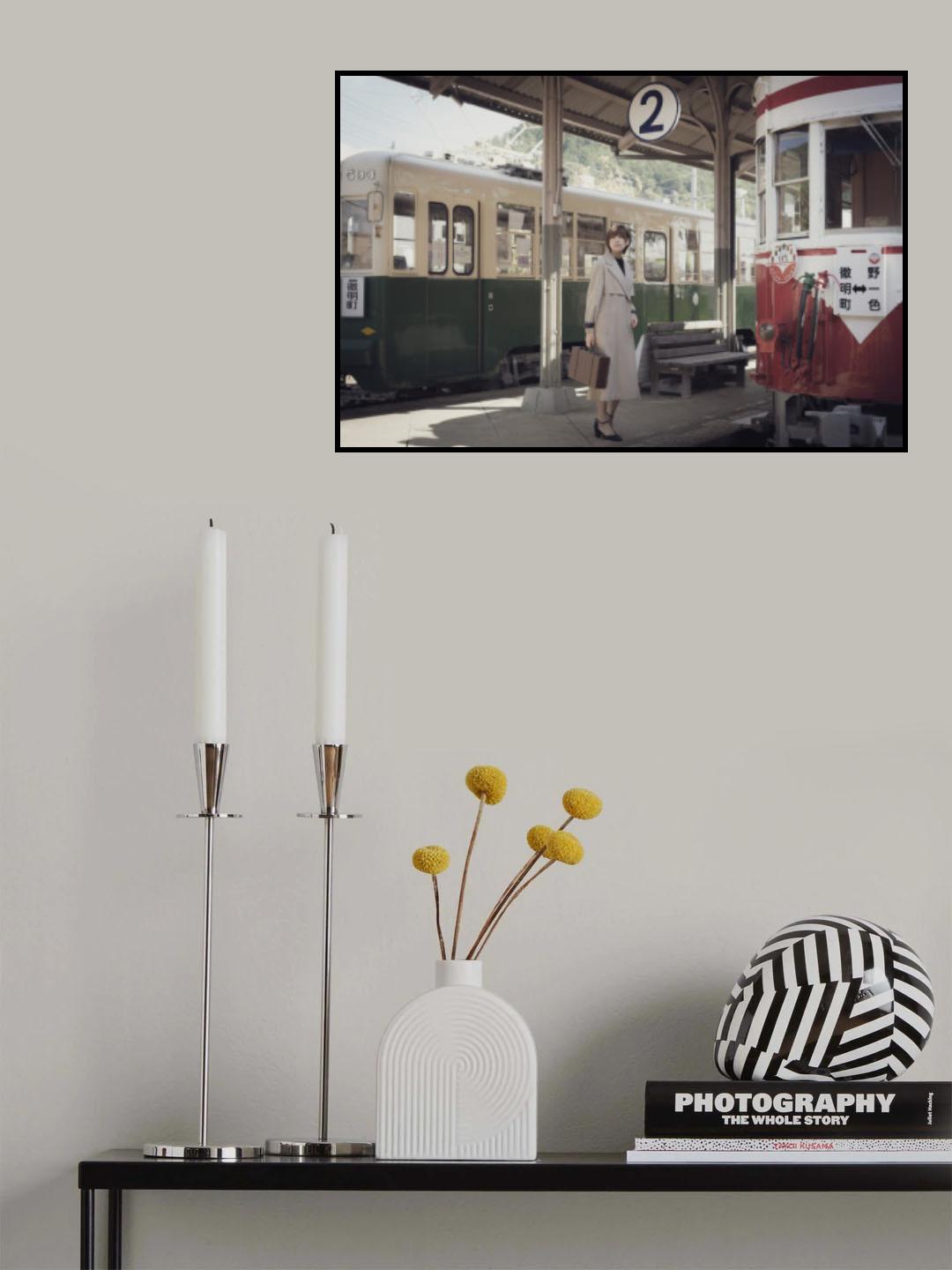 Good-bye Station Poster och Canvastavla