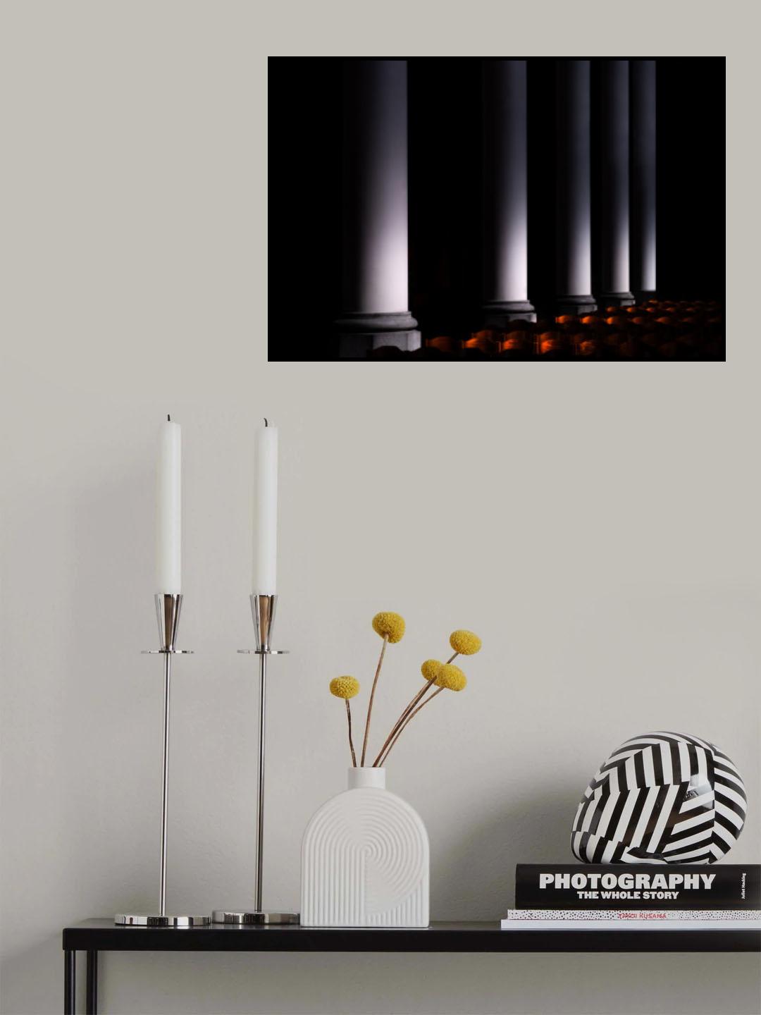 silence - in the church Poster och Canvastavla