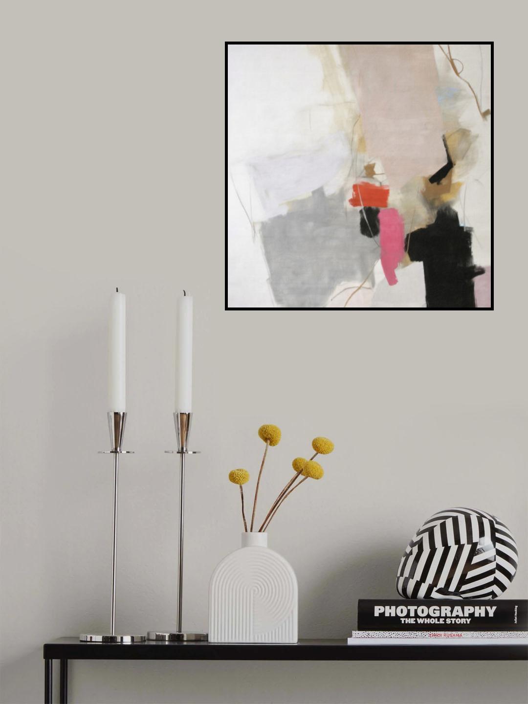 Action painting IV Poster och Canvastavla