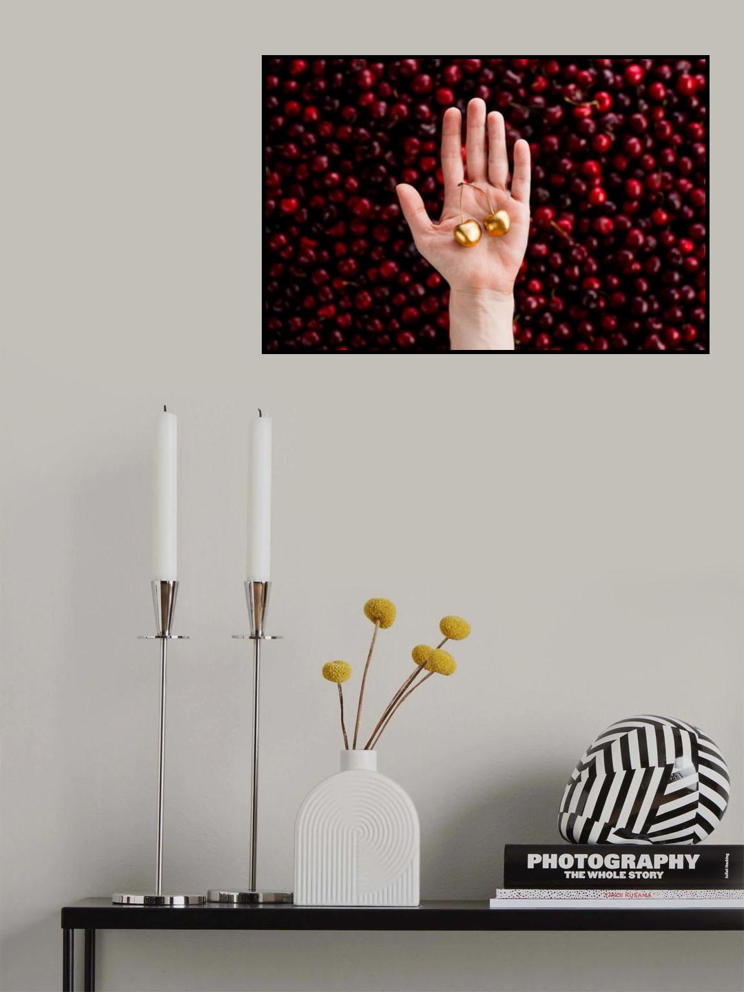 Cherry picking Poster och Canvastavla