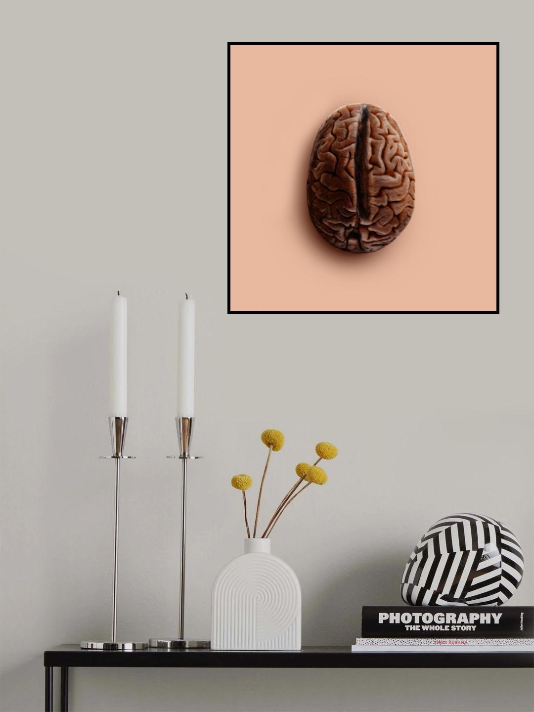 Brain Bean Poster och Canvastavla