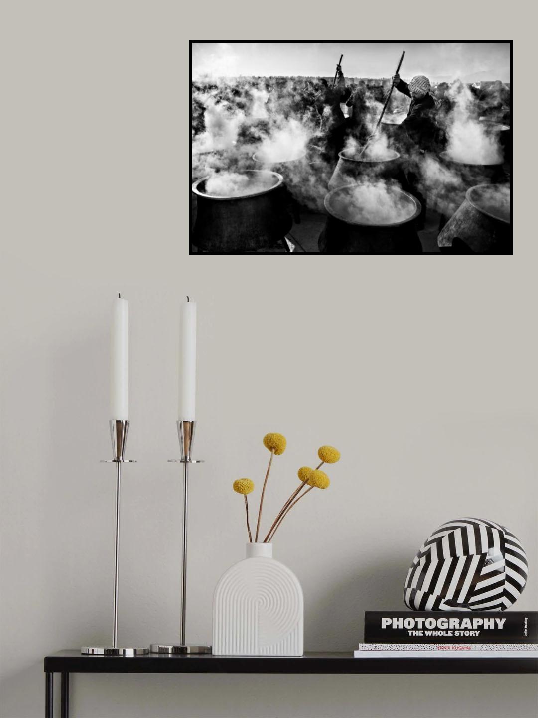 Eastern Lights Poster och Canvastavla