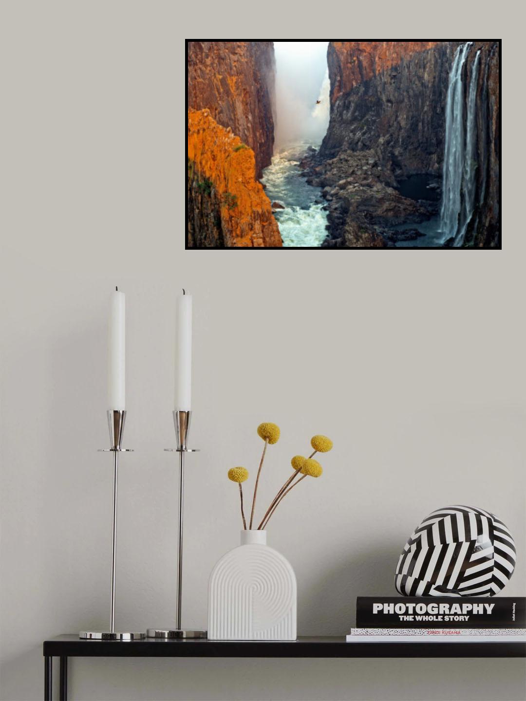 Victoria Falls Poster och Canvastavla