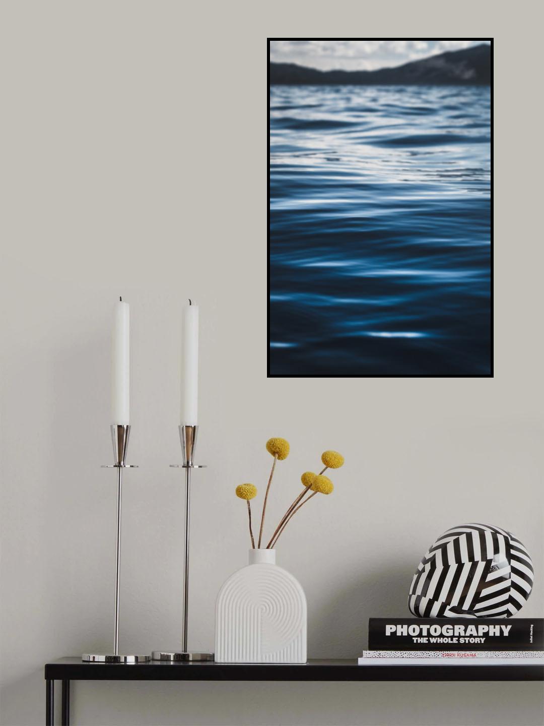 Water Textures Poster och Canvastavla