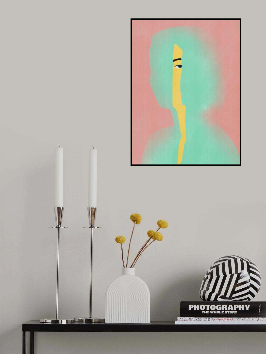 From Within In Yellow Poster och Canvastavla