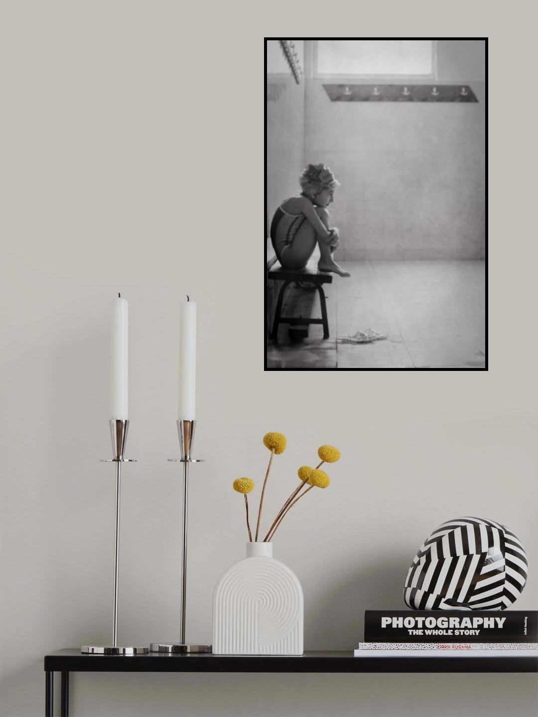 The Little Swimmer Poster och Canvastavla