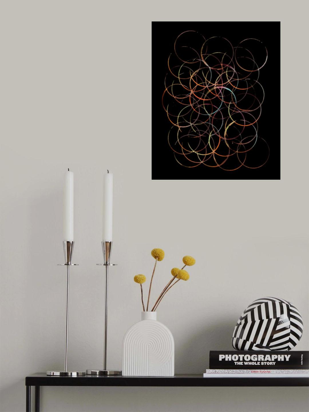 The Burning Circle Poster och Canvastavla