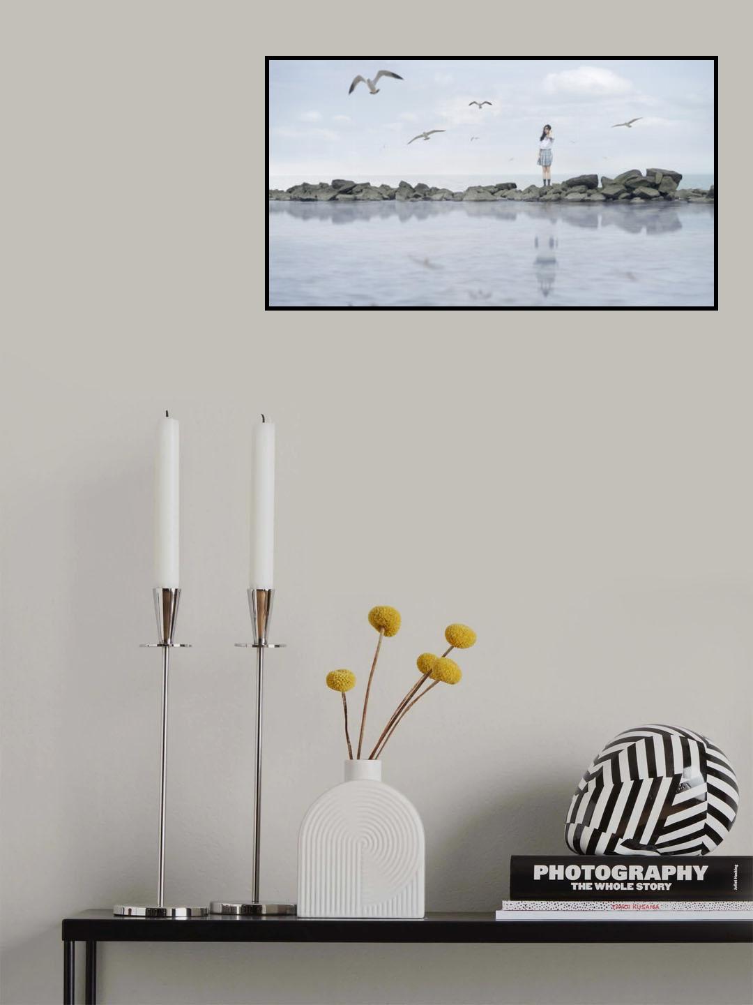 Right here waiting Poster och Canvastavla