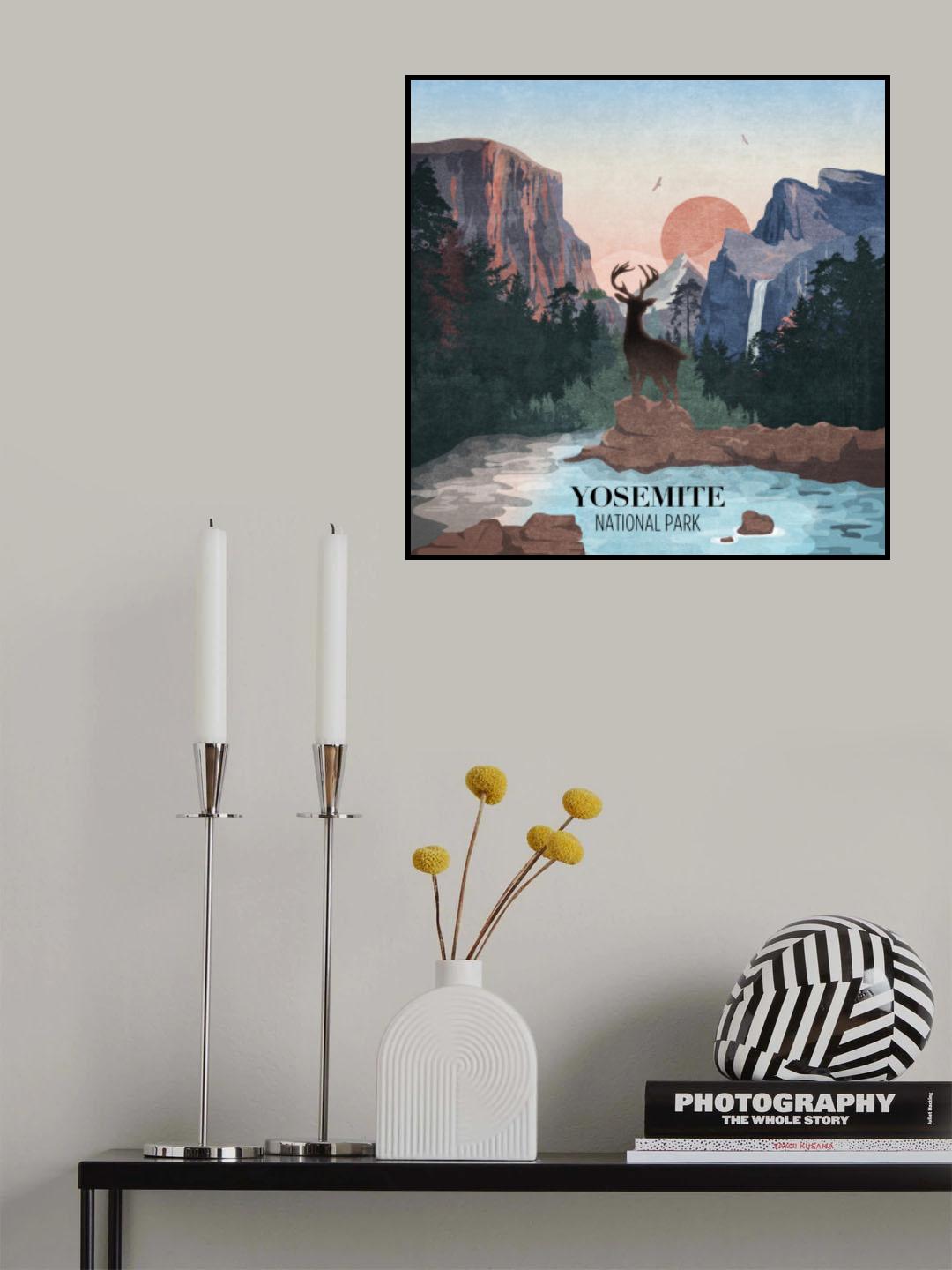 Yosemite Poster och Canvastavla