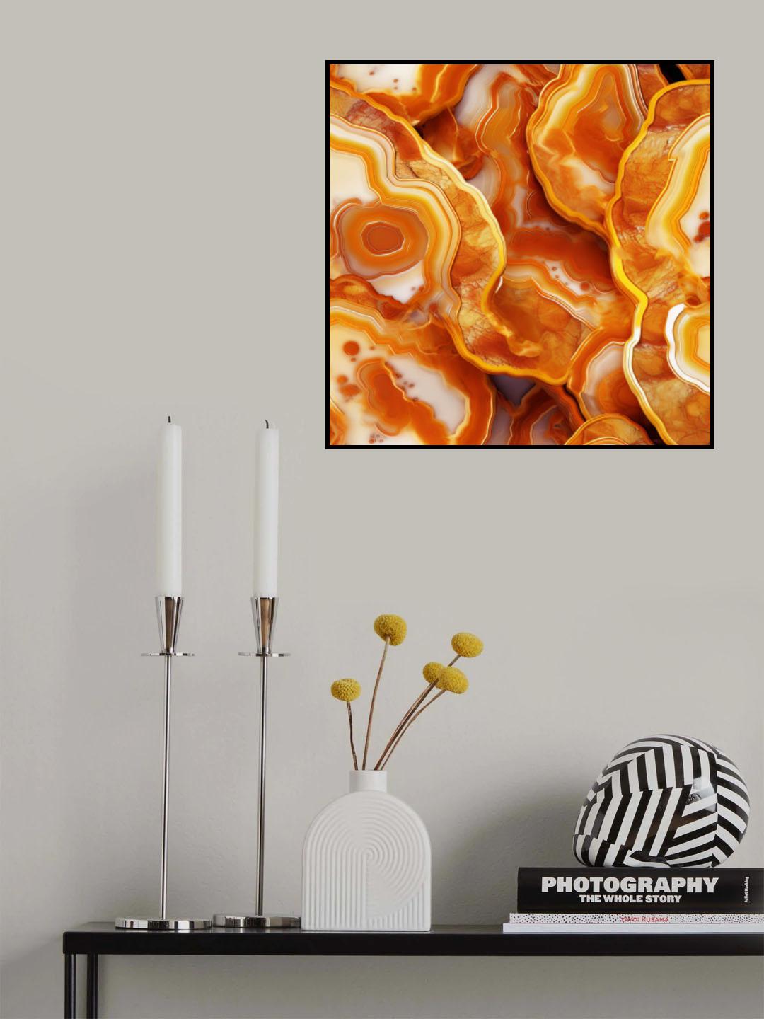Agate 42 Poster och Canvastavla