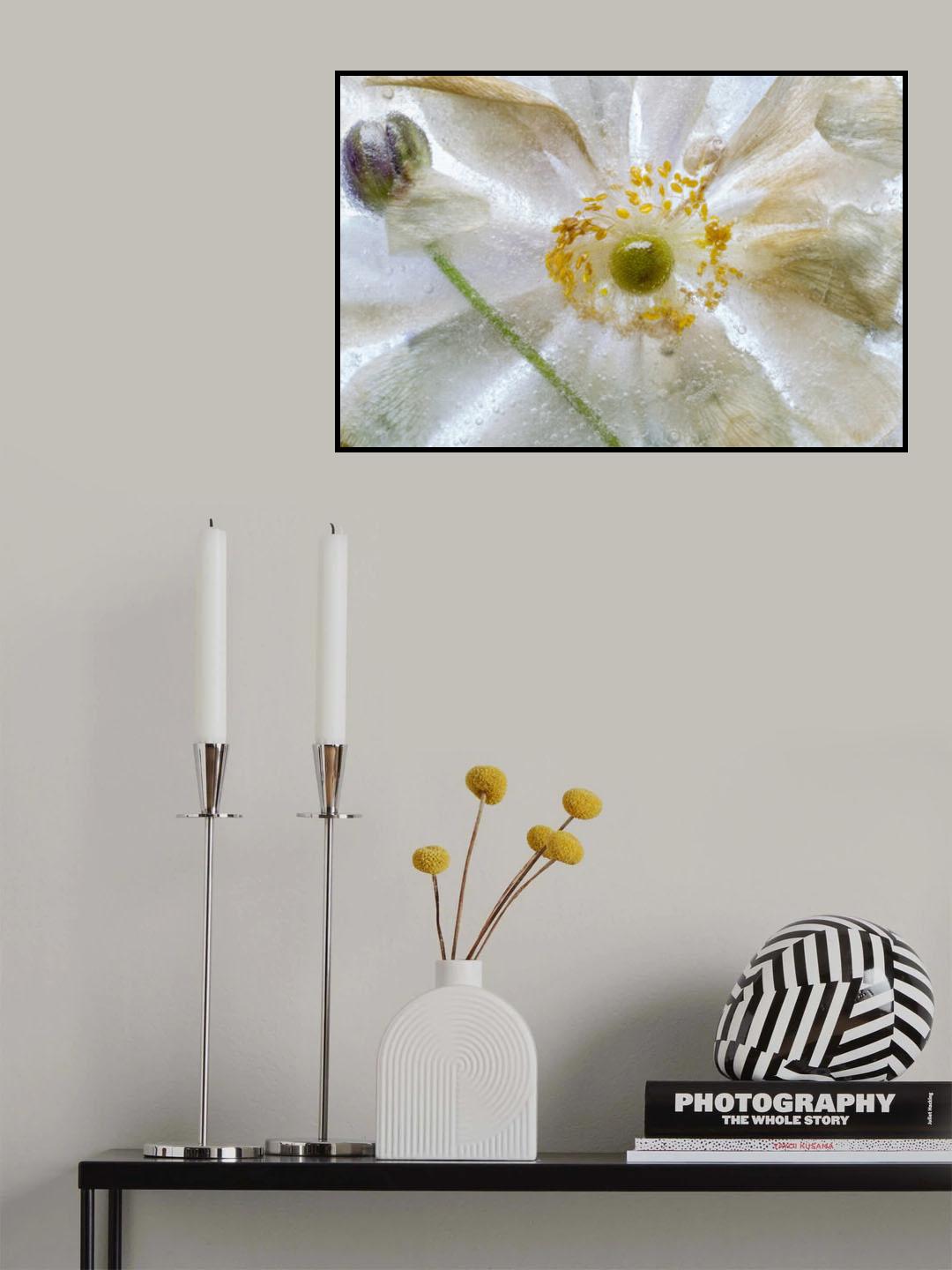 Floral freeze Poster och Canvastavla