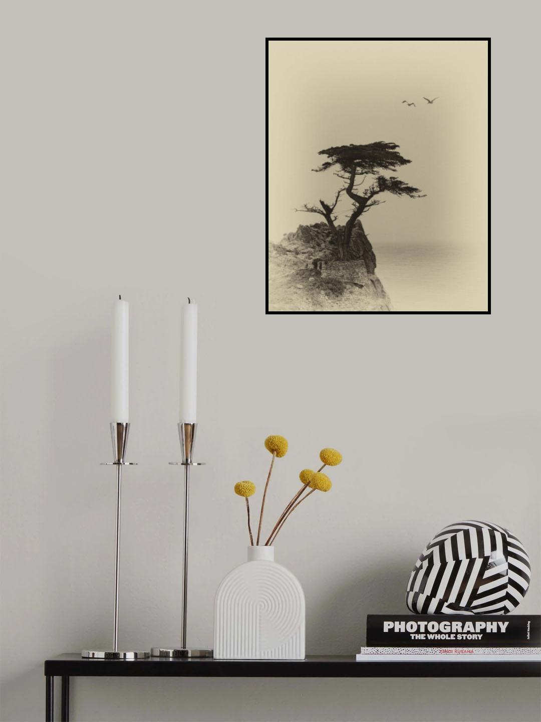 Lonely Tree Poster och Canvastavla