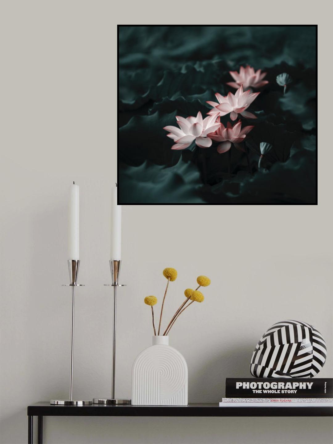Lotus Poster och Canvastavla