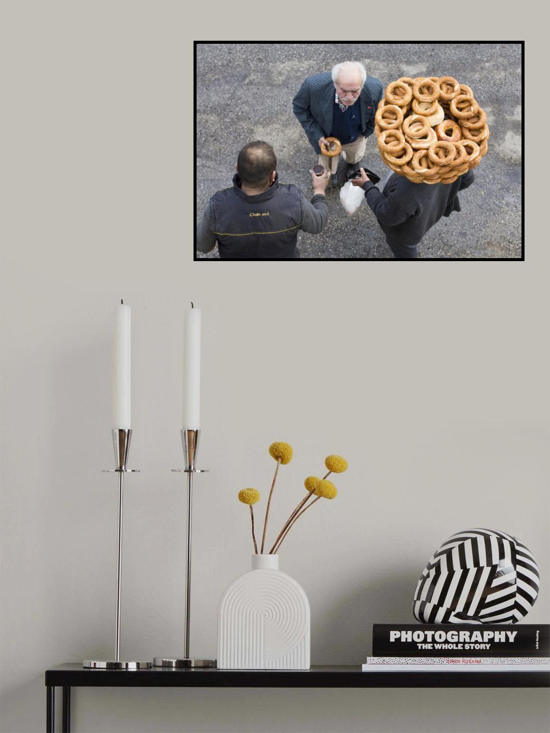 Bagel Poster och Canvastavla