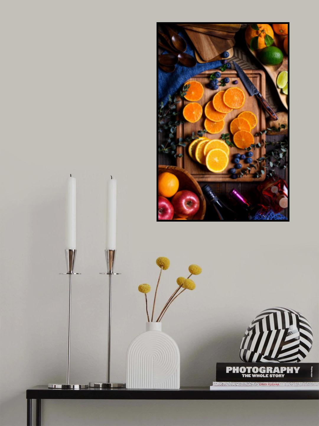 Fruit table Poster och Canvastavla
