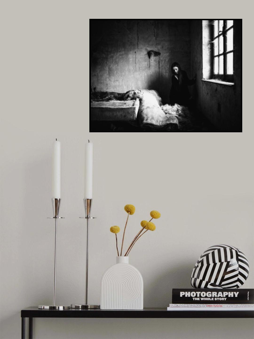 The hunted bedroom Poster och Canvastavla