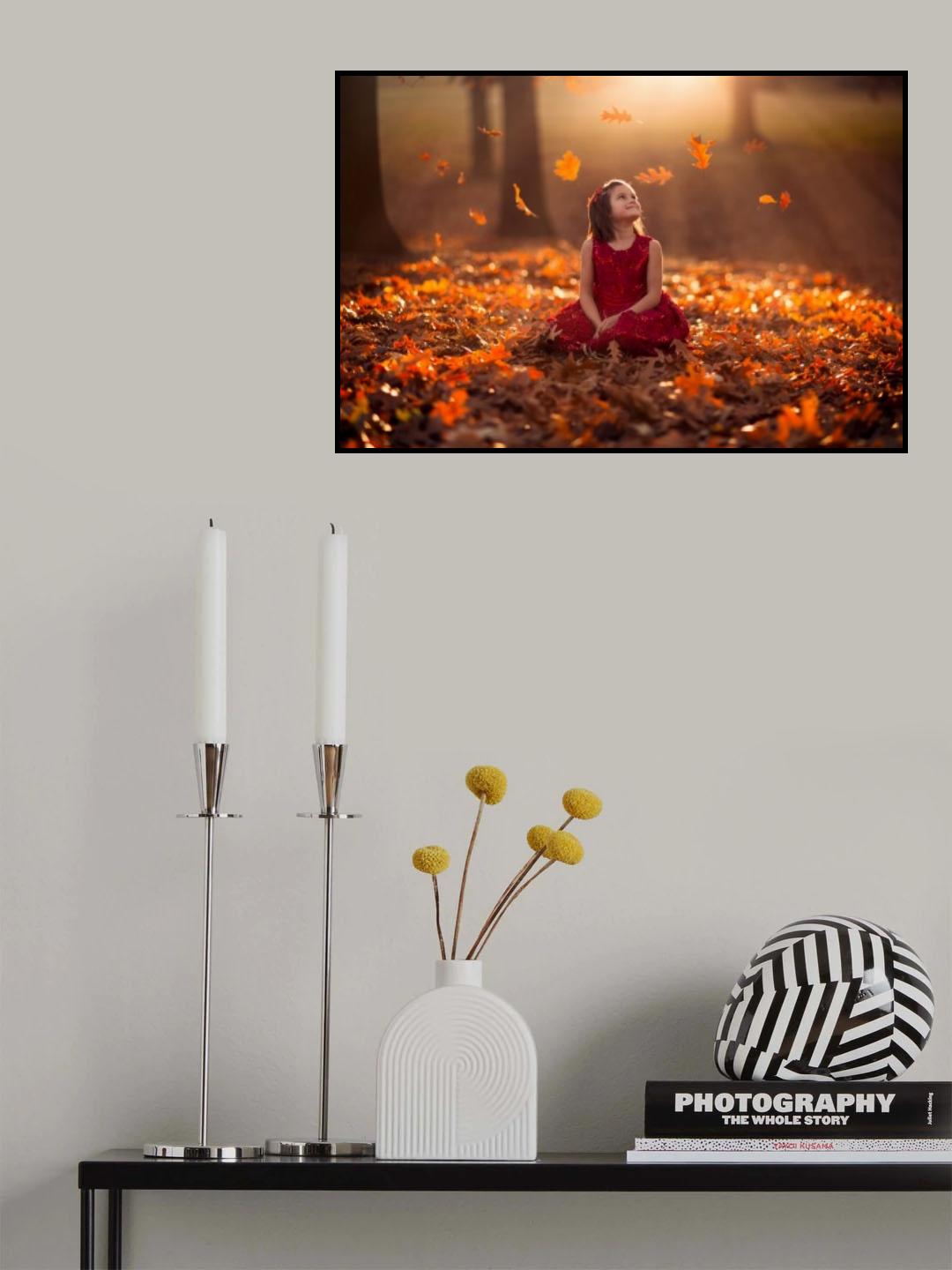 Autumn Magic Poster och Canvastavla
