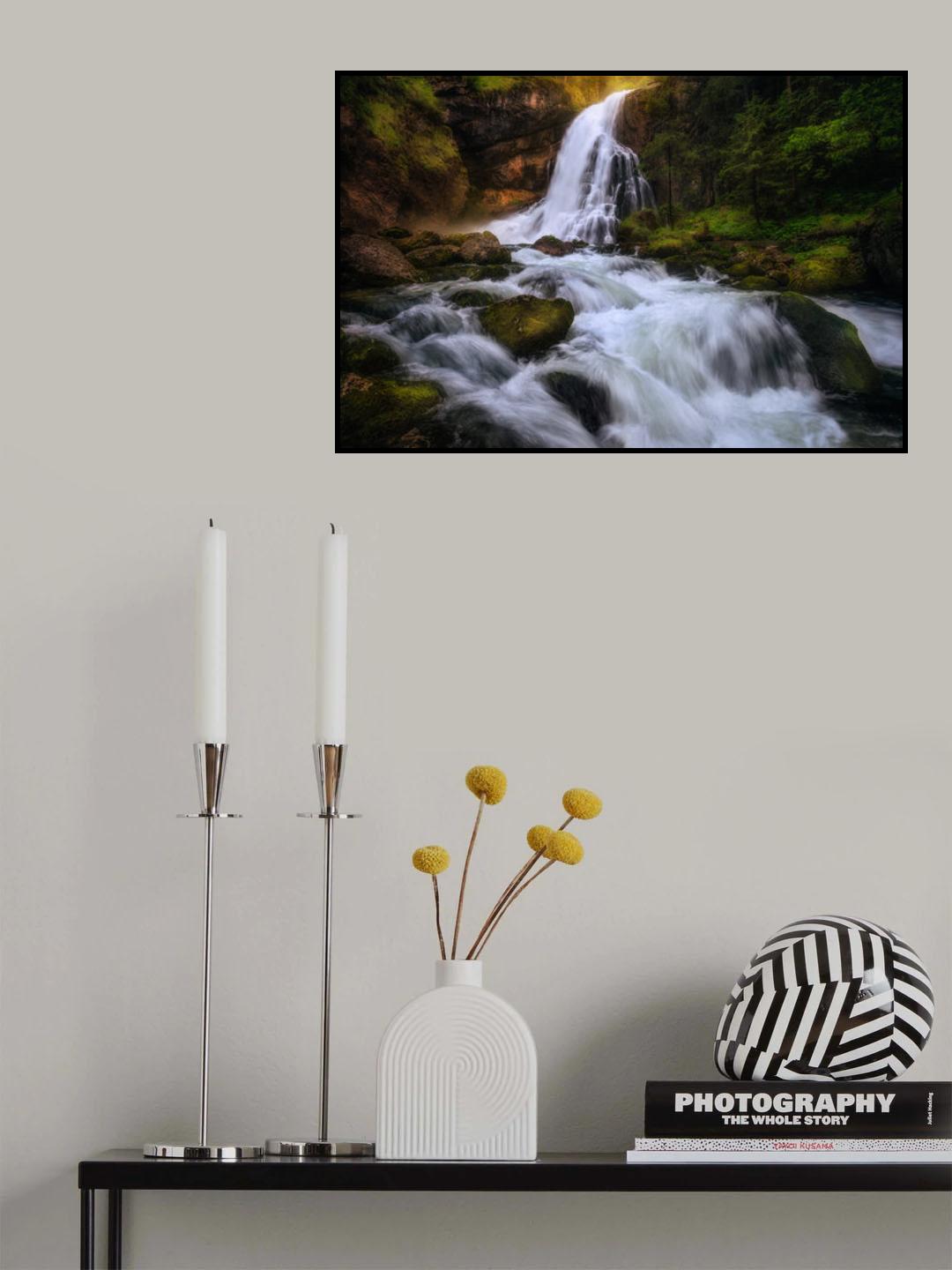 Spring Flood Poster och Canvastavla