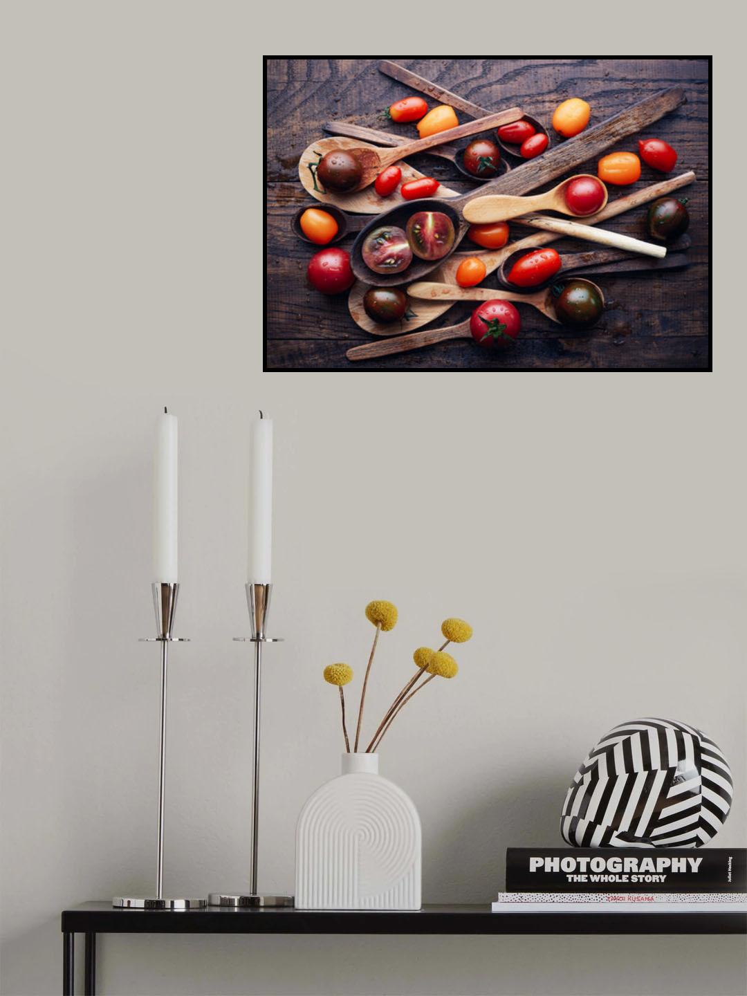 Spoons&tomatoes Poster och Canvastavla