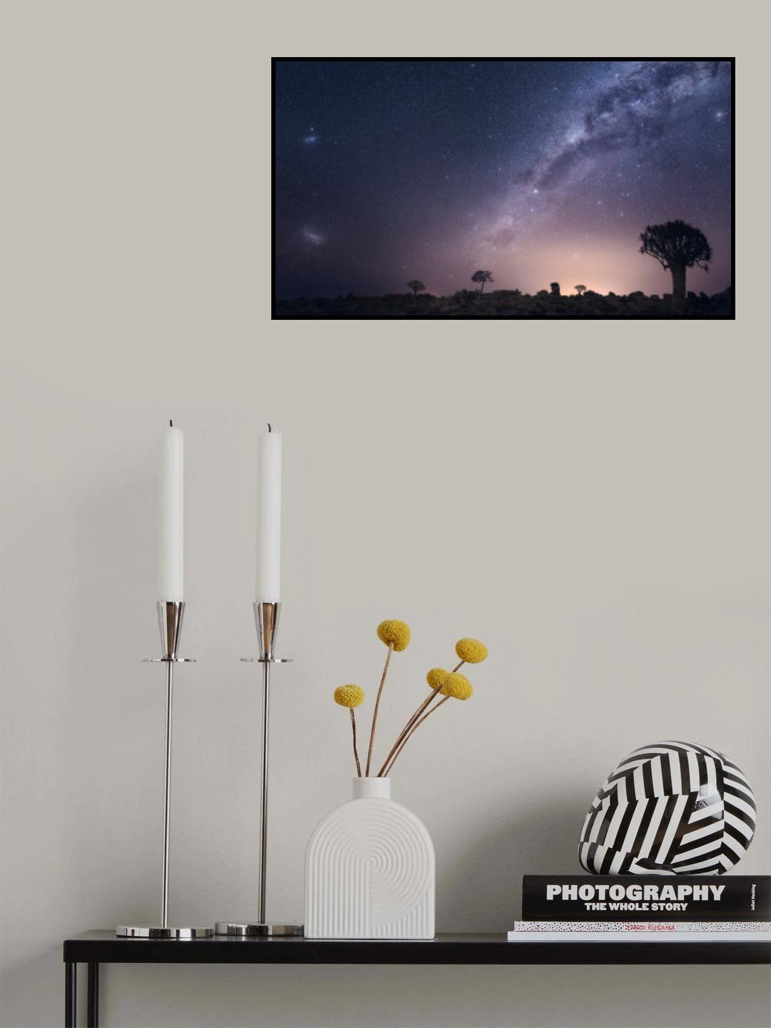 Night Sky A733958 Poster och Canvastavla