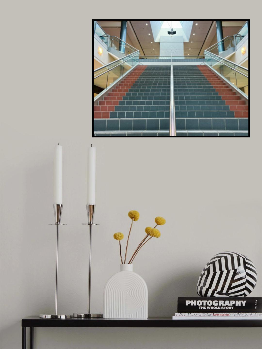 Walking up Poster och Canvastavla