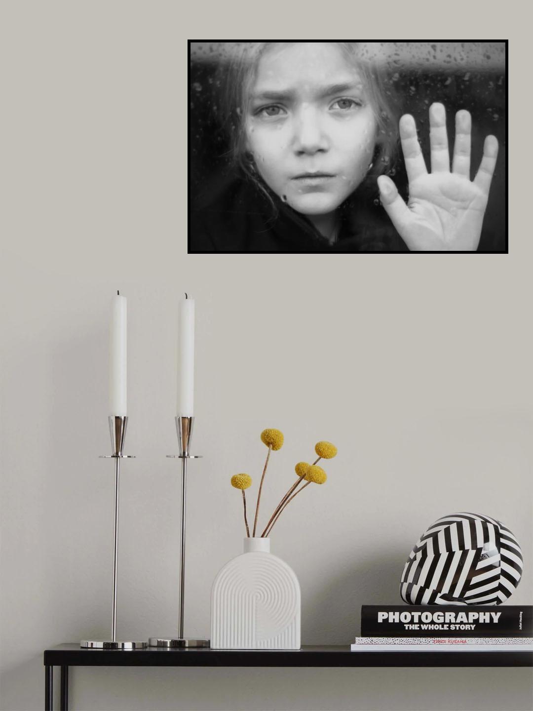 Rainy mood Poster och Canvastavla