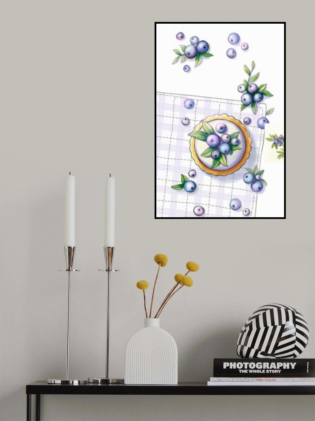 Blueberry Cake Poster och Canvastavla