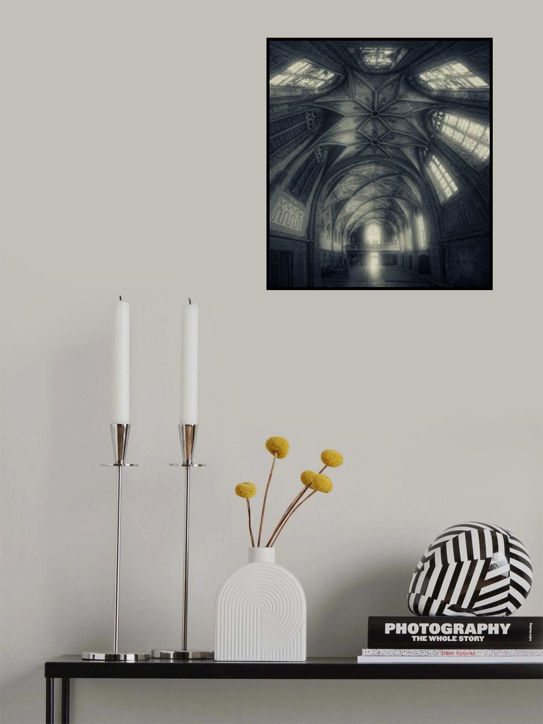 Chapel Glow Poster och Canvastavla