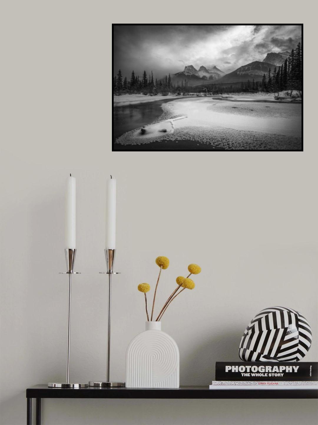 Winter Light Poster och Canvastavla