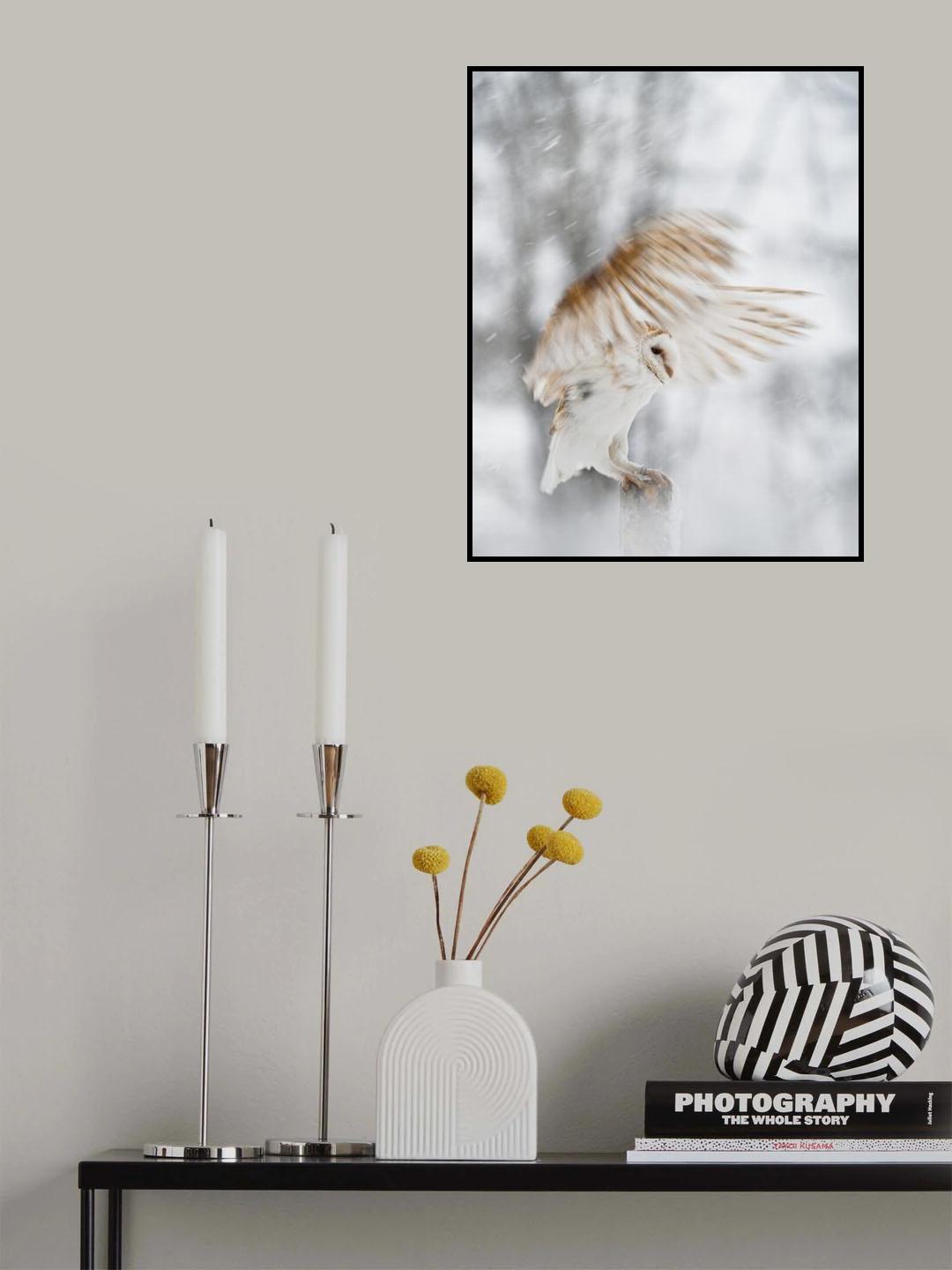 White angel Poster och Canvastavla