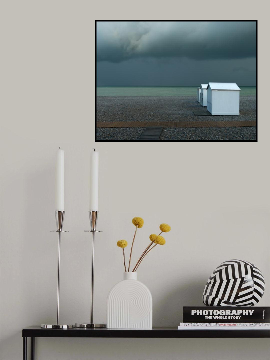 Beachhouses Poster och Canvastavla