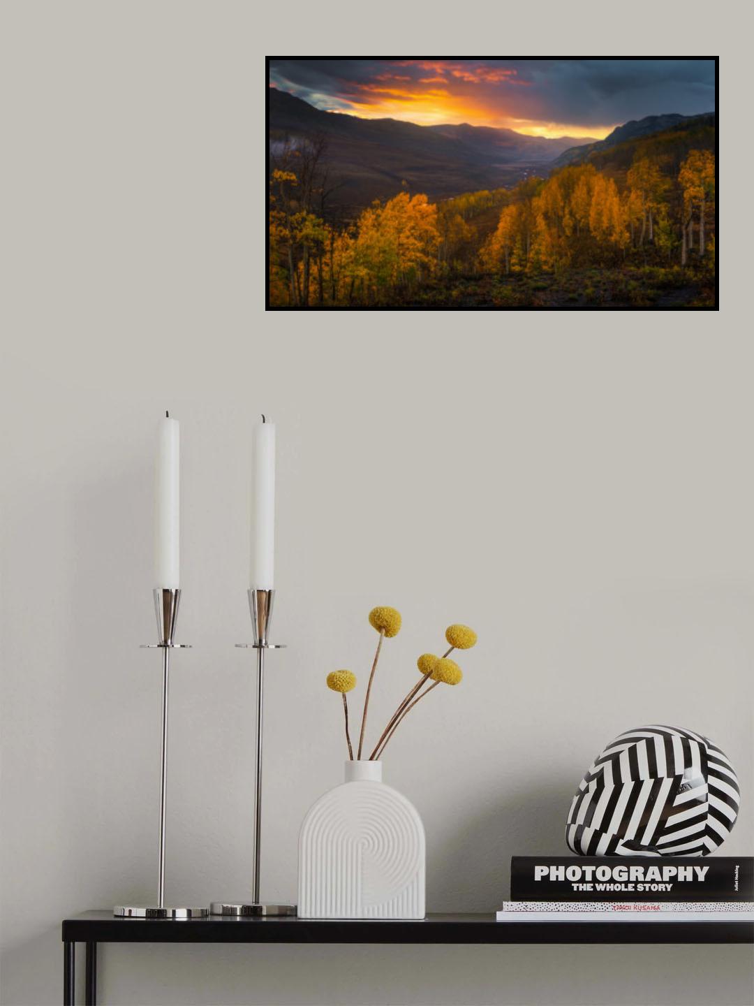 Autumn Glory Poster och Canvastavla