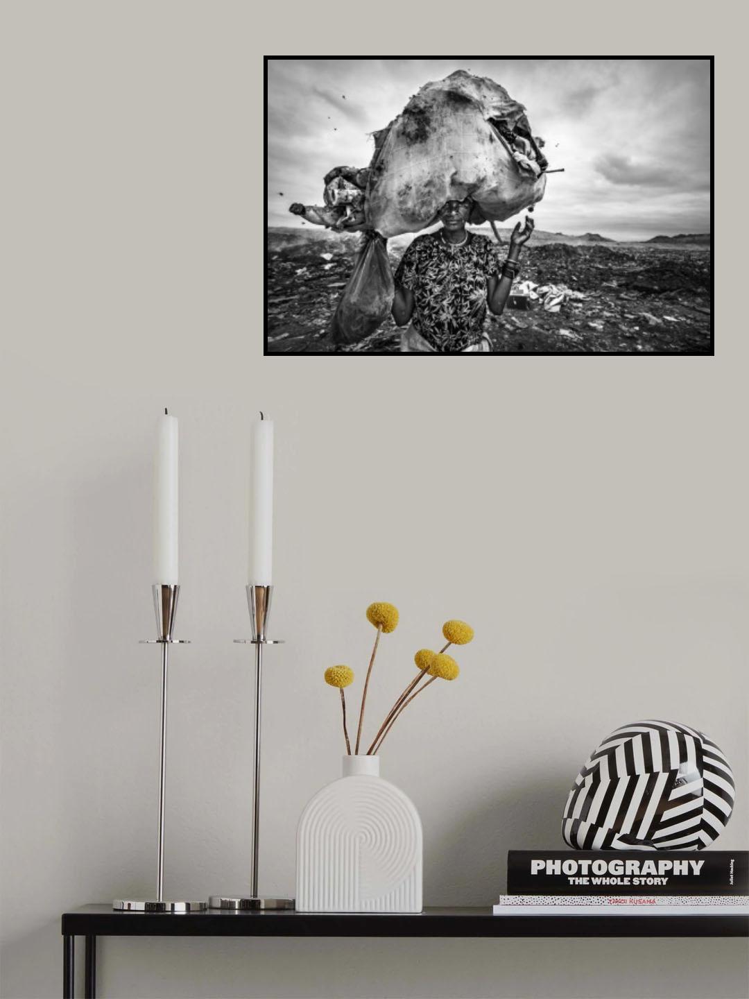 The weight of a life Poster och Canvastavla