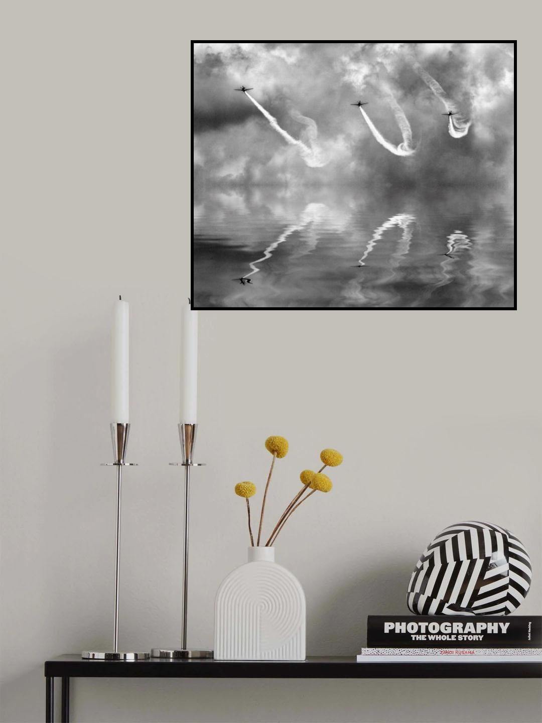 Three Steel Bird Poster och Canvastavla