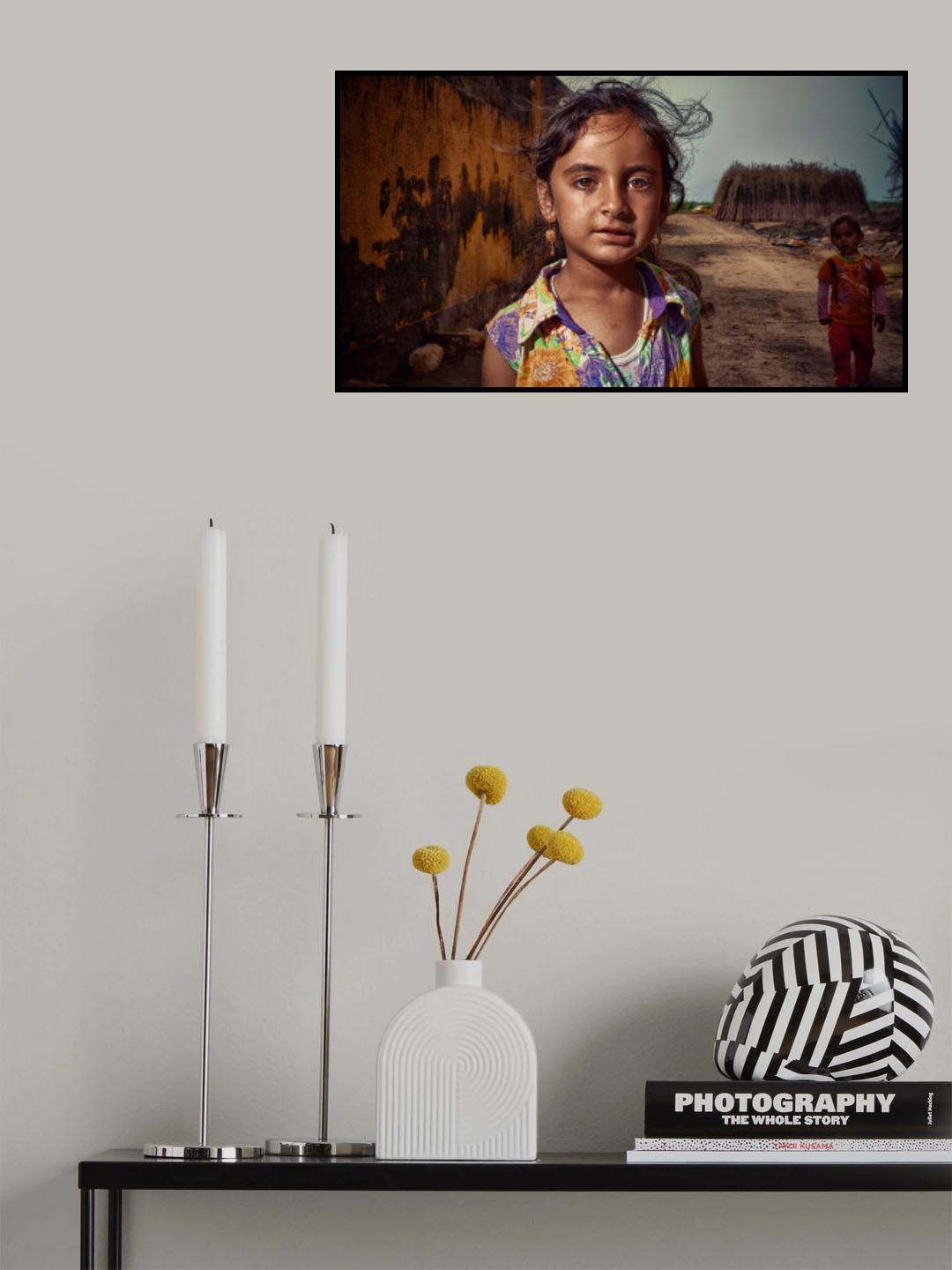 village girl Poster och Canvastavla