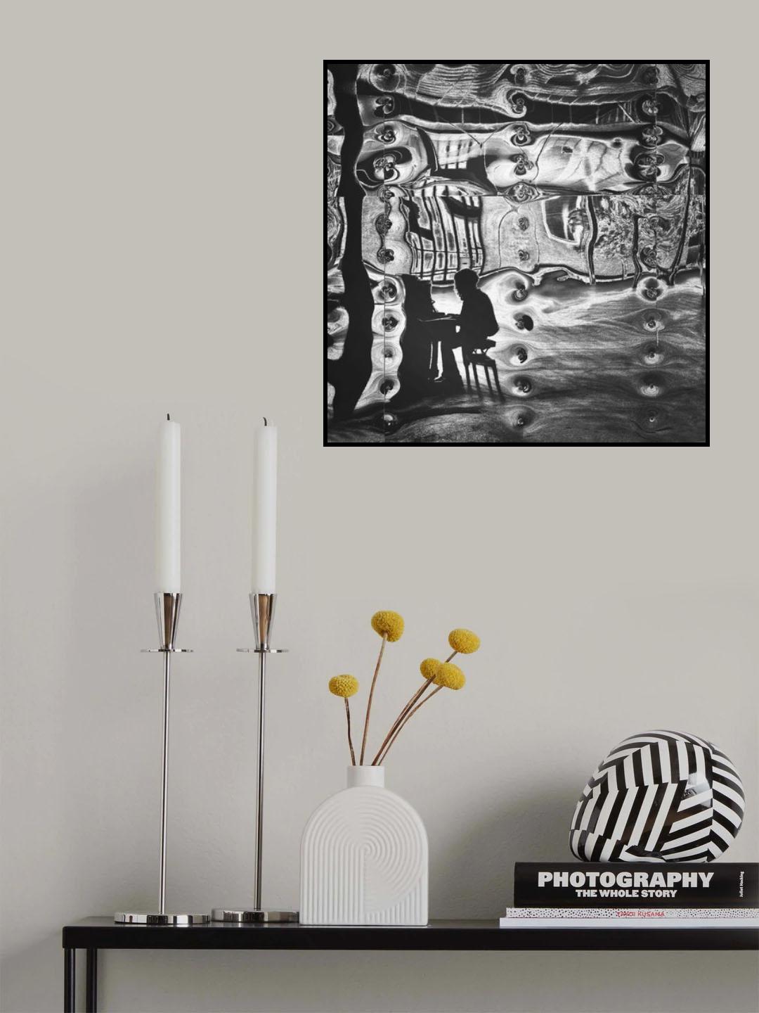 Piano player Poster och Canvastavla