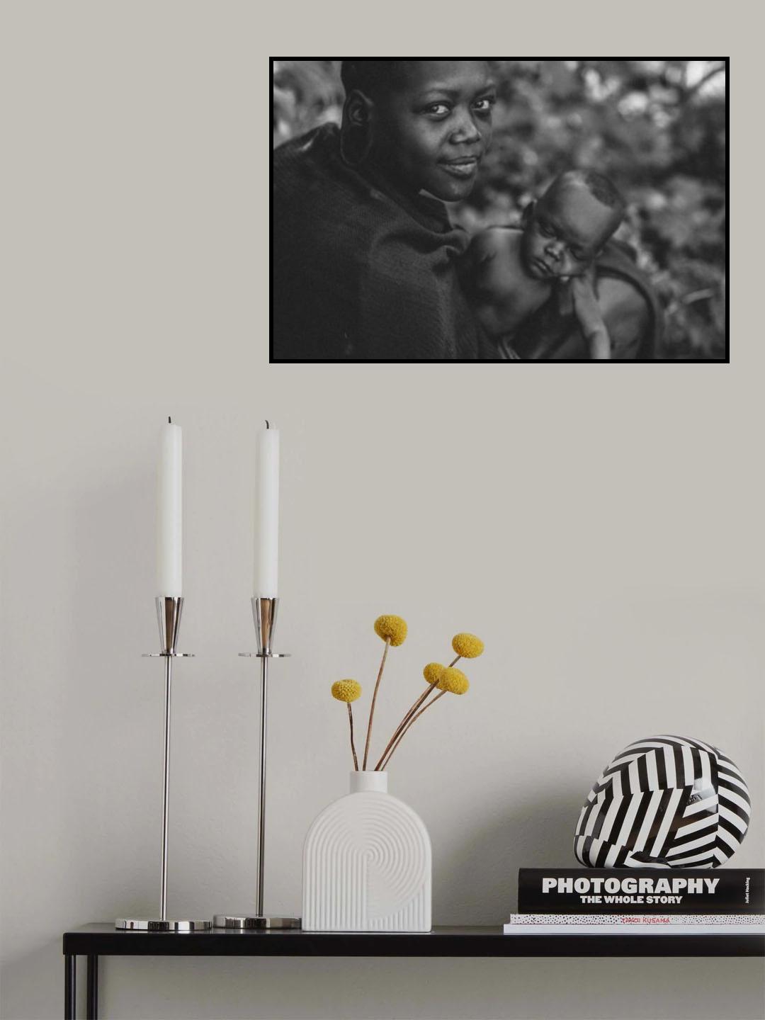 mother and child Poster och Canvastavla