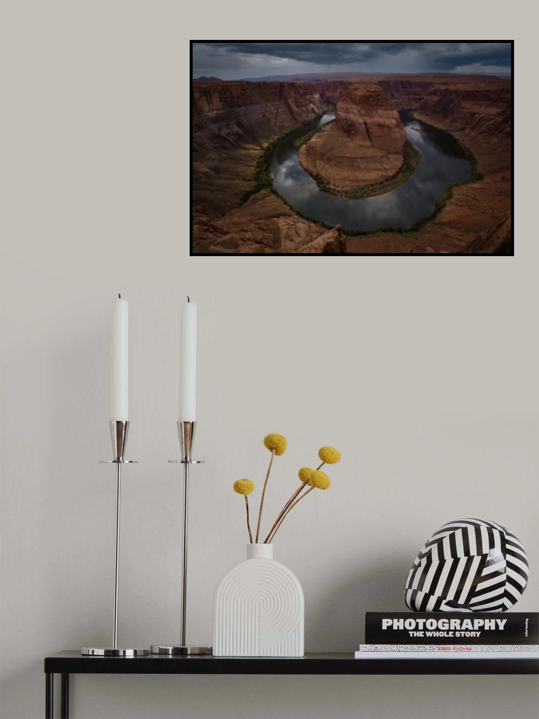 Horseshoe bend Poster och Canvastavla
