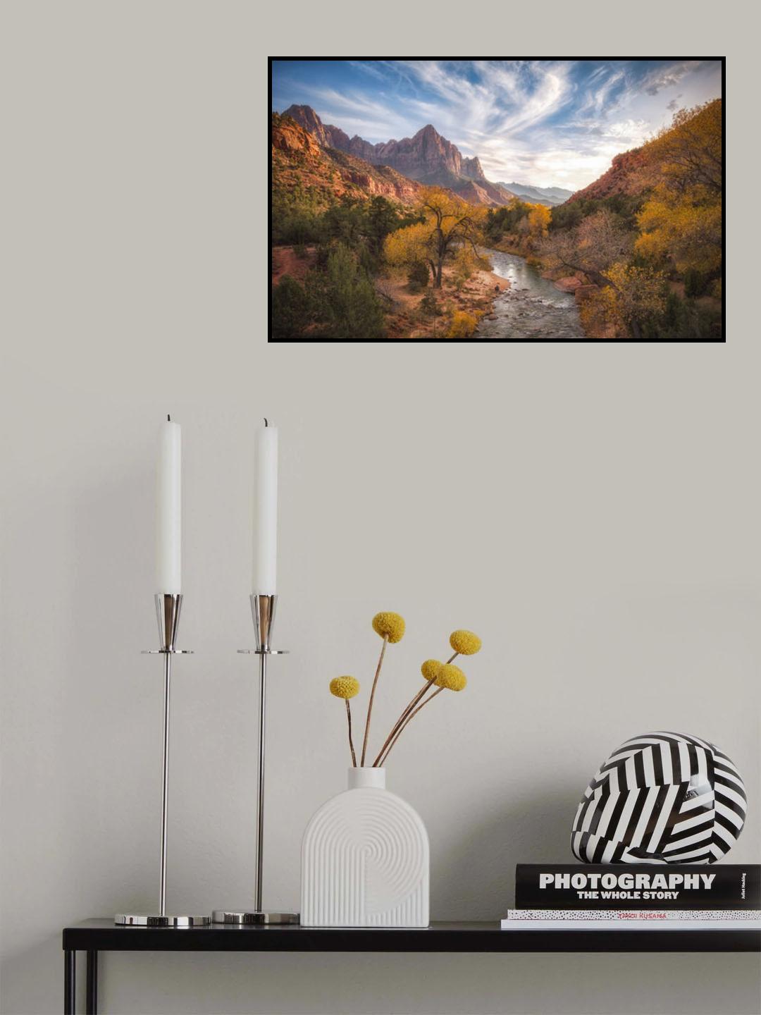 Watchman Sunset Poster och Canvastavla
