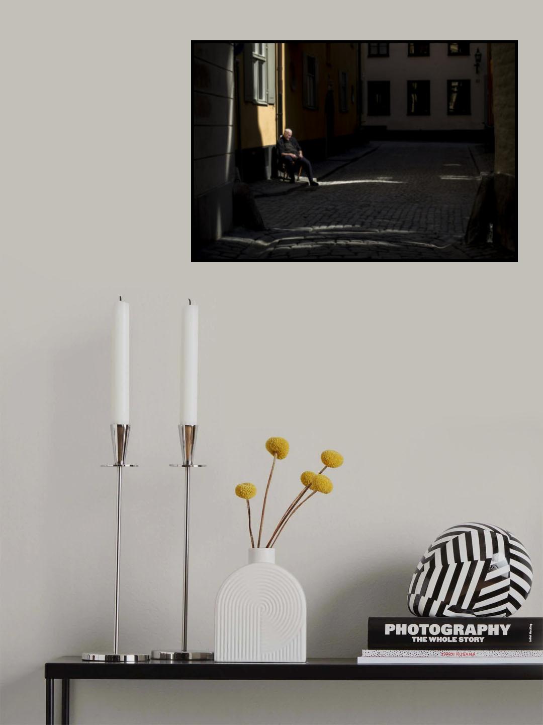 The last sunshine Street #11 Poster och Canvastavla