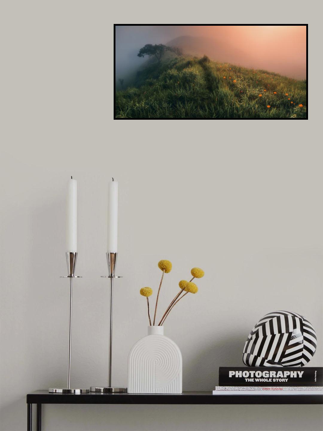 The Story of the Foggy Morning Poster och Canvastavla
