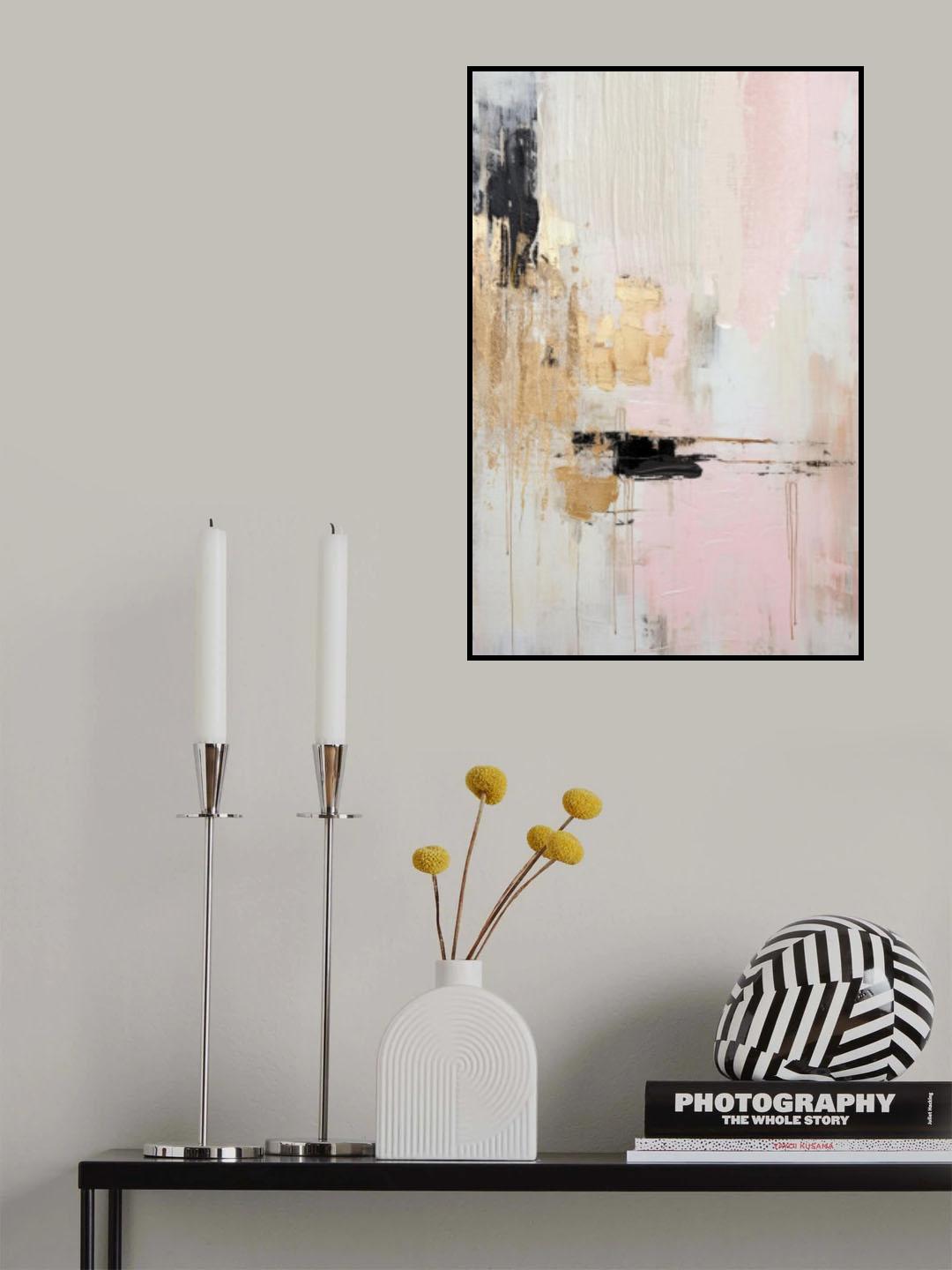 Softly pink Poster och Canvastavla