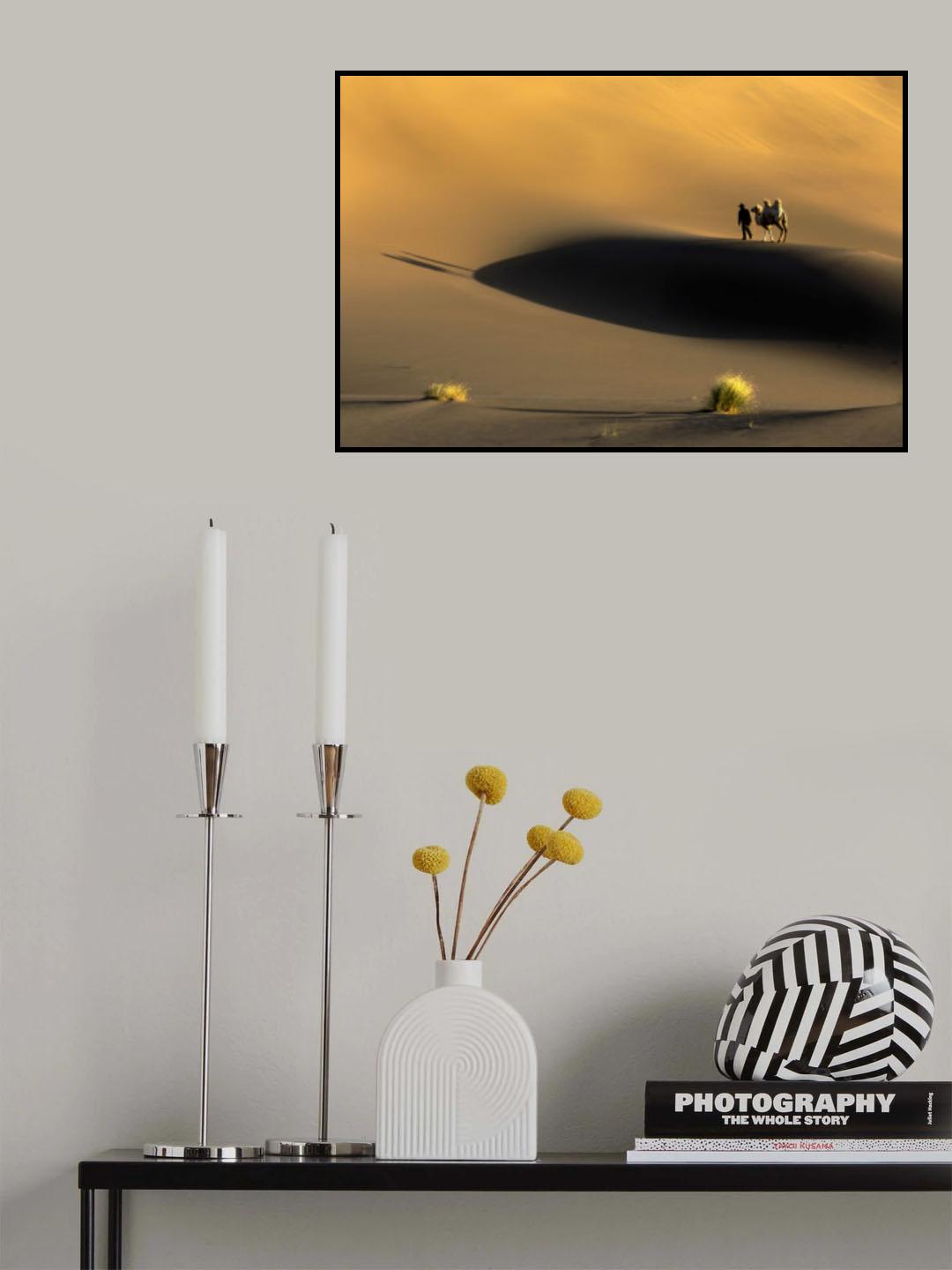 Yellow sand Poster och Canvastavla