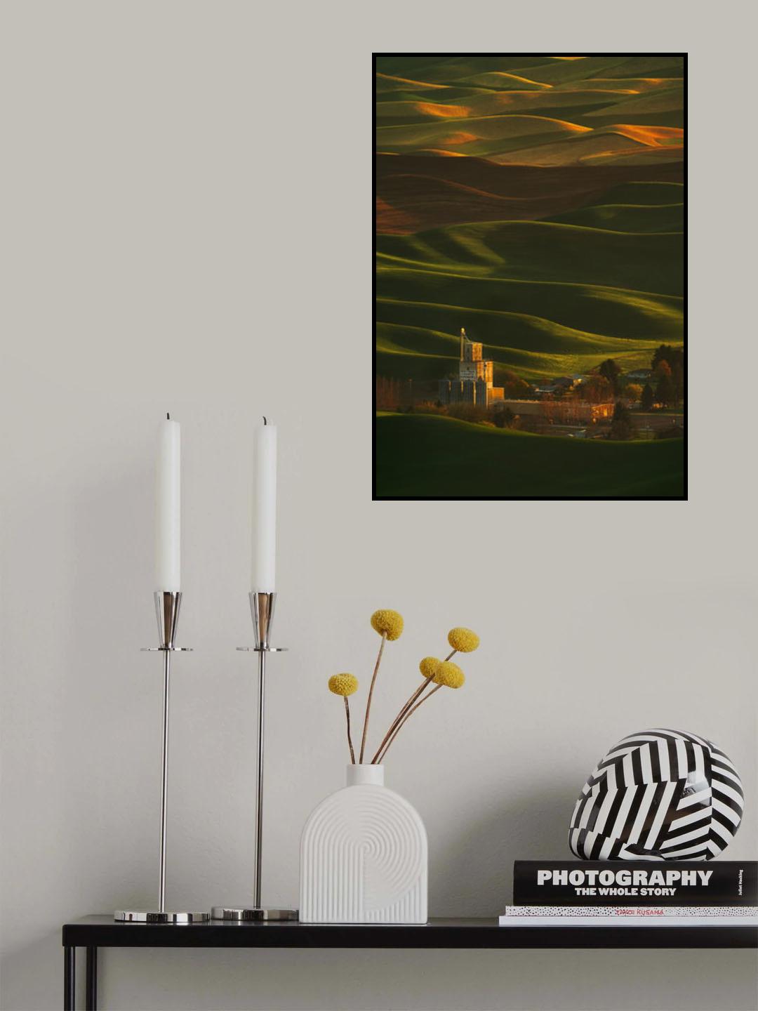 Palouse Rolling Hills Poster och Canvastavla