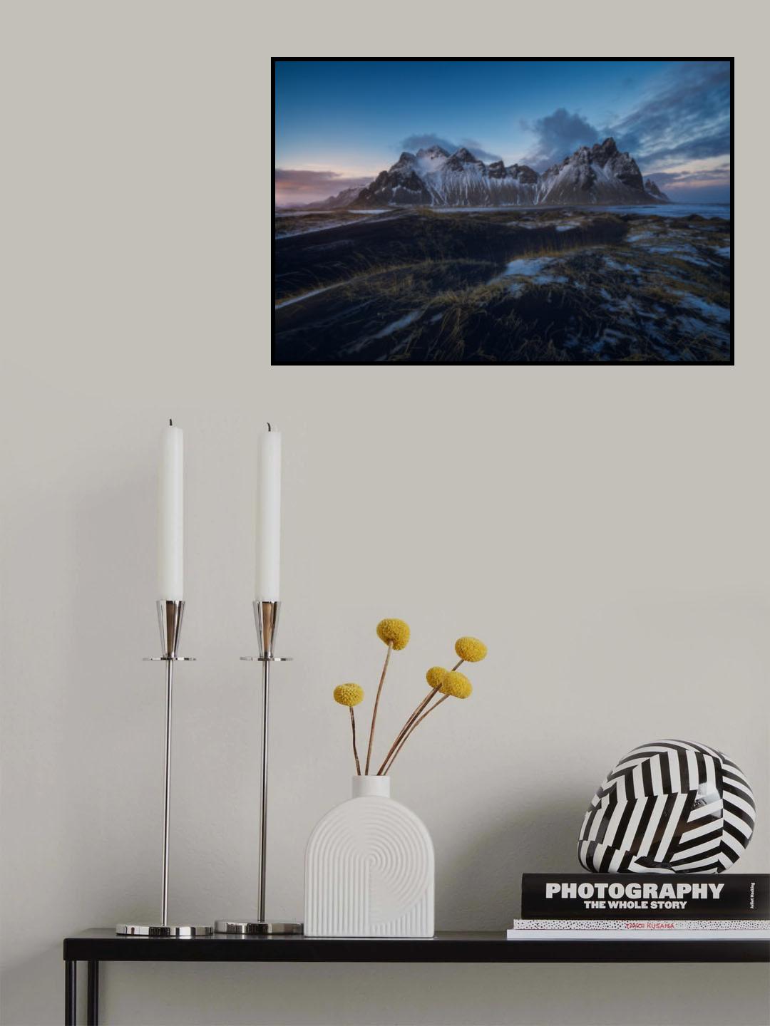 Stokksnes I Poster och Canvastavla